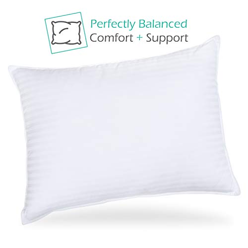 Clara Clark Bed Pillows for Sleeping, Down Alternative Pillows Queen