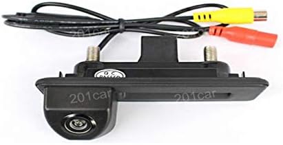 2 in 1 Replacement Car Trunk Handle + CCD Rear View Backup Reverse Parking Camera for Skoda Octavia Fabia Yeti 2014 2015 2016 2017 2018 2019 2020