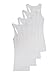 4 Pack Zenana Women's Racerback Tank Tops Large White, White, White, White