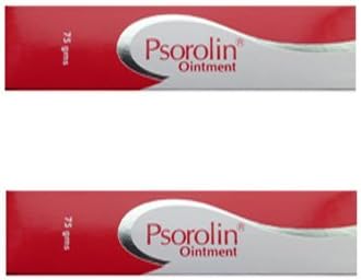 2 x Psorolin Ointment-psoriasis/fissurefoot/fungal -- " Expedited International Delivery by USPS / FedEx "