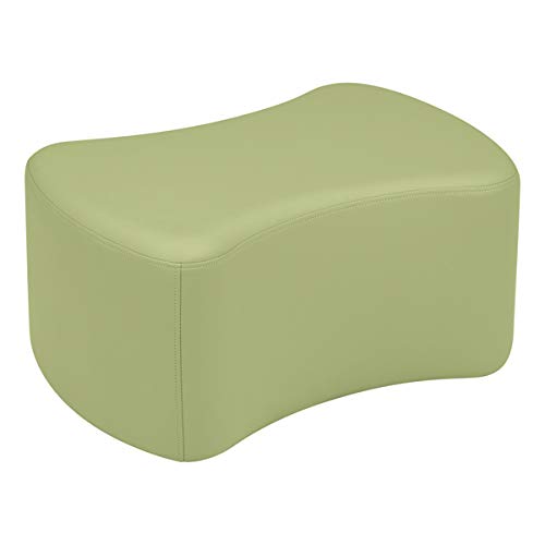 Sprogs 12" H Structured Bow-Tie Stool -Flexible Modular Collaborative Soft Seat…