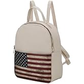 MKF Collection Backpack Purse for Women Vegan Leather Top-Handle Ladies Fashion Travel Bag Daypack by Mia K