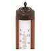 Bjerg Instruments Bronze Tube Indoor Desktop Thermometer