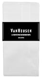 Van Heusen 6 Pack Cotton Handkerchiefs Solid White