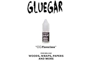 Caligars GlueGar Natural Rolling Glue for Woods, Papers, and Cigar Wraps - Flavored Adhesive Cigar Glue and Sealer, Easy to Use Plant Based Glue Sticks- 10 ML Squeeze Bottle (8 Pack Warped Watermelon)