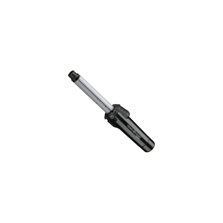 Travel Smart by Conair ThermaCELL 3/4-in, Pro Cordless Curling Iron (Grey/Black)