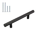 homdiy 10 Pack 4“ Cabinet Handles Matte Black