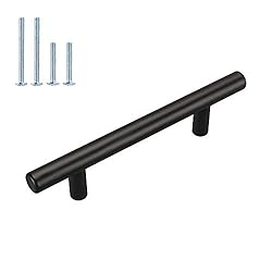 homdiy 10 Pack 4“ Cabinet Handles Matte Black