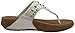 FitFlop Women's Biker Chic Flip Flop, Urban White, 8 M US
