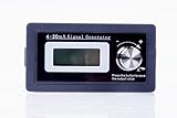 KNACRO 4-20mA Generator, DC 15-30V Signal Conditioner with 9-Segment Programmable Output, High Accuracy Current Transmitter PLC Analog Simulator Panel, 2-Wire Output System