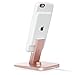Twelve South Hirise Deluxe for iPhone/Ipad/Smartphone, Rose Gold | Adjustable Charging Stand w/Lightning + MicroUSB Cables
