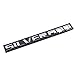 3D Badges Emblem for Chevy Silverado (Silver)