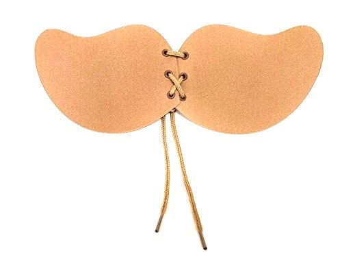 Holisouse Strapless Bra Push up Sticky Backless Self Adhesive Invisible Bras for Women