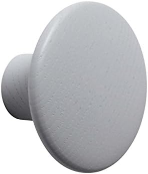 Muuto The Dot S Hooks, Wood, gray, Standard