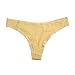YiRing 6-Pack Women Sexy Soft Cotton Thong Panties (M)