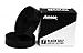 Strenco 1 Inch Self Adhesive Hook and Loop Strips - 5 Yard Set - Black Sticky Back Tape Fastener - Light Weight