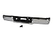 Rear Step Bumper Chrome Face Bar Top Pad 2006-2008 Ford F150 Pickup W/O Hole