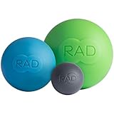 RAD Rounds I Myofascial Release Tools, Set of 3 I Multiple Densities I Self Massage Mobility and Recovery