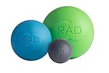 RAD Rounds I Myofascial Release Tools, Set of 3 I Multiple Densities I Self Massage Mobility and Recovery