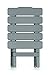 Camco 51682 Gray Regular Adirondack Portable Outdoor Folding Side Table, Perfect For The Beach, Camping, Picnics, Cookouts and More, Weatherproof and Rust Resistant