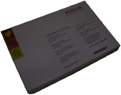 Schiller ECG Recording Paper for AT-102, 1 package, thermal, Z-folded