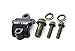 Hydraulic Brake Lever Master Cylinder - Premium Right Side Lever 7/8 Inch 8mm Mirror Hole - Perfect for 50cc, 125cc, 150cc, 250cc, GY6, Scooter, Moped, ATV, Quad - Easy Installation - Precision Auto
