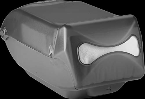 San Jamar H5003 Venue Countertop Interfold Napkin Dispenser, 550 Capacity, 8" Width x 7-1/4" Height x 15-3/4" Depth, Black Pearl