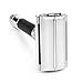 QSHAVE Parthenon Adjustable Double Edge Safety Razor V2.0 - Long Handle Butterfly Opening Razor for Men Women with 5 American Blades