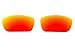Polarized Replacement Sunglasses Lenses for Oakley Fuel Cell with UV Protection (Fire Red Mirror)
