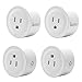 Smart Plug Outlet, Alexa Wifi Plugs 4 Pack, Work with Alexa Amazon Echo Dot, Google Home, IFTTT, Smart Life APP Smart Light Control – 2.4Ghz