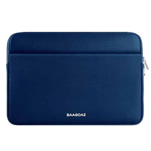 BAAGOAZ 15,3 Zoll Laptop Tasche Hülle, Speziell für 15,3 Zoll MacBook Air M4 M3 M2 2025 2024 2023 Laptophülle Schutzhülle Laptoptasche, Dunkelblau