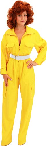 Teenage Mutant Ninja Turtles April O' Neil Yellow Ladies Costume Jumpsuit