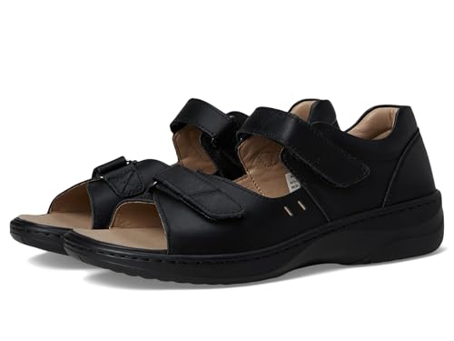 Propét Women's Gemma Sandals Comfort Footbed Black 08H X-Wide US