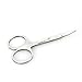 Stainless Steel Eyebrow Moustache Facial Nose Ear Hair Curved Edge Scissors