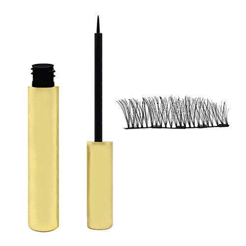Startview Magnetic Liquid Eyeliner & Magnetic False Eyelash Waterproof Fast Drying Lasting D (C)
