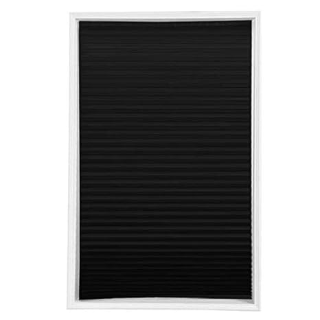 Buy Generic Self Adhesive Pleated Blinds Half Blackout Windows