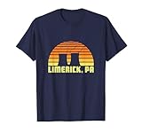Retro Limerick Pennsylvania T-Shirt