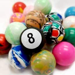 500 bouncy balls