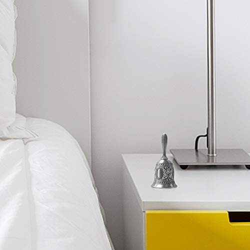 DomeStar Sliver Hand Bell Call Bell Brass Wedding Bells