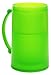 Double Wall Color Frosty Freezer Mugs, 14oz, Set of Four, Assorted Colors (Red, Blue, Green, Yellow)