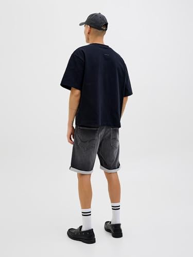 Pantalones Cortos para Hombre, Black Denim, M