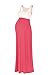 Sugar Pocket Women's Maternity Sleeveless Contrast Tank Dress