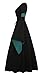 Meilidress Women Medieval Dress Lace Up Vintage Floor Length Cosplay Retro Long Dress Black