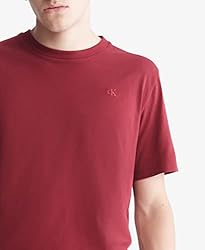 Calvin Klein Men's Smooth Cotton Solid Crewneck