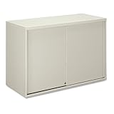 HON 9319Q 42-Inch by 18-Inch Overfile Storage Cabinet for Lateral File, Light Gray
