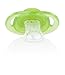 Nuby 2-Pack Comfort Orthodontic Pacifier, Colors May Vary