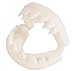 Shark Teeth, Real Looking Great White Shark Teeth, Pretend Play, 1 Size Fits All, Set of 2