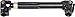 APDTY 536472 Intermediate Steering Shaft Coupler/Rag-Joint/Universal U-Joint(s)