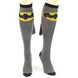 Batman Cape Knee High Socks