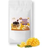 Apexy Premium Mango Bubble Tea Powder, 15.87 oz, Instant 3 in 1 Smoothie Mix, Hot or Cold Drinks, Made in Taiwan